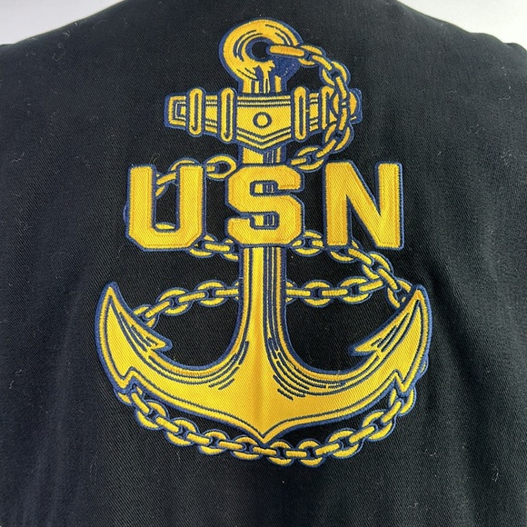 RARE Vintage Men’s US Navy Recon US Services Brigade Jacket Large - Picture 3 of 16